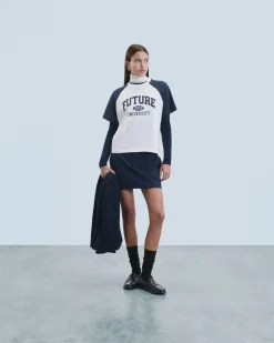 T-Shirt Scollo tondo Maniche corte Future