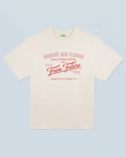 T-Shirt Scollo tondo Mercato dei fiori