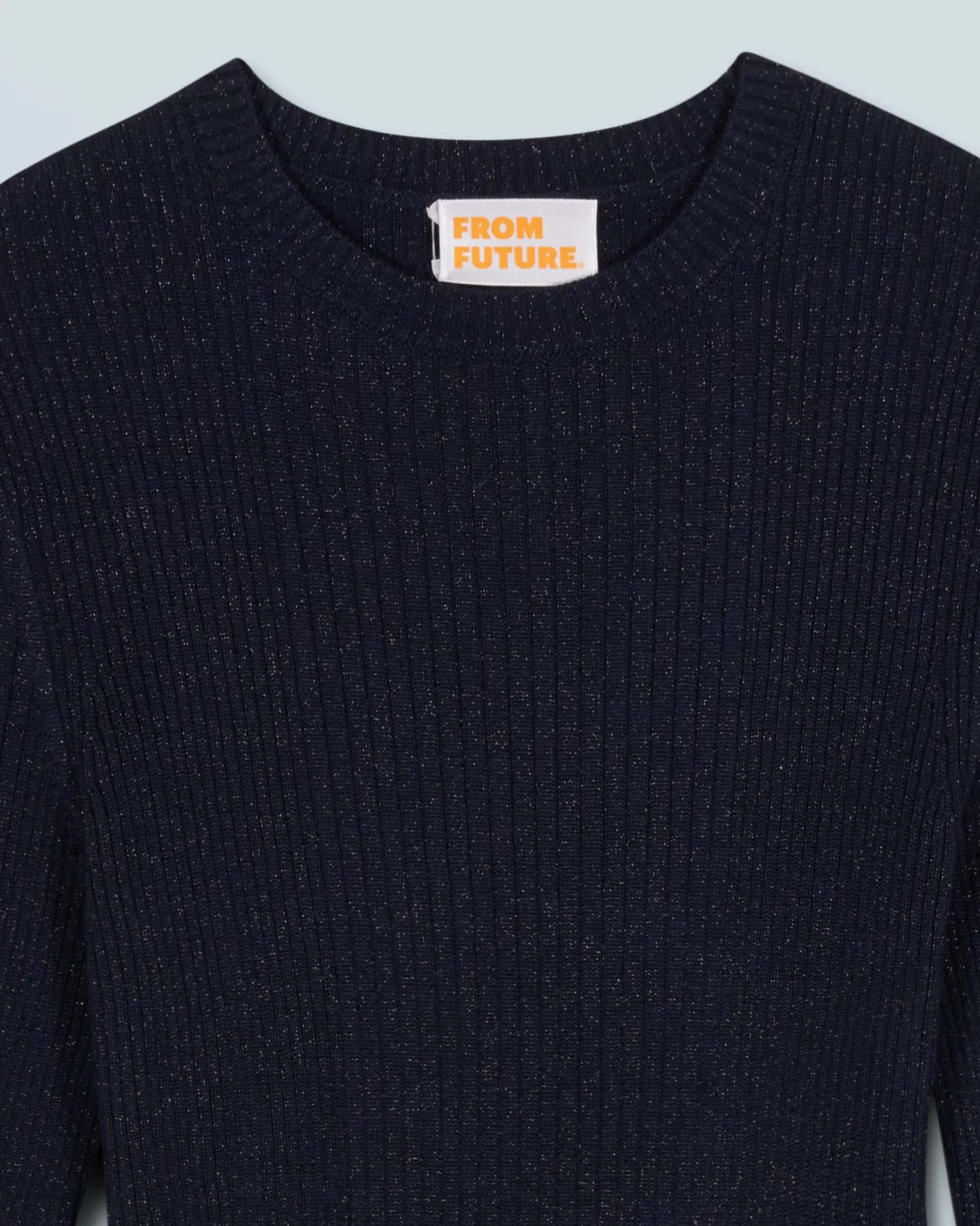 Vestito Corto Maniche lunghe Metallizzato