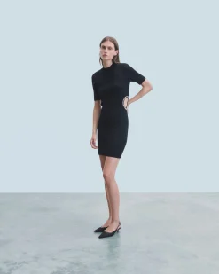 Vestito Corto Maniche lunghe Gioiello Cuore