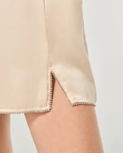 Vestito Corto Spallina Tessia