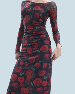 Vestito Lungo Asimmetrico