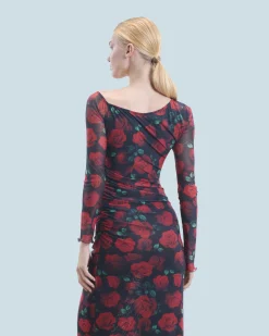 Vestito Lungo Asimmetrico