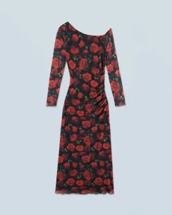 Vestito Lungo Asimmetrico