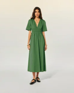 Vestito Lungo Maniche corte Gianna