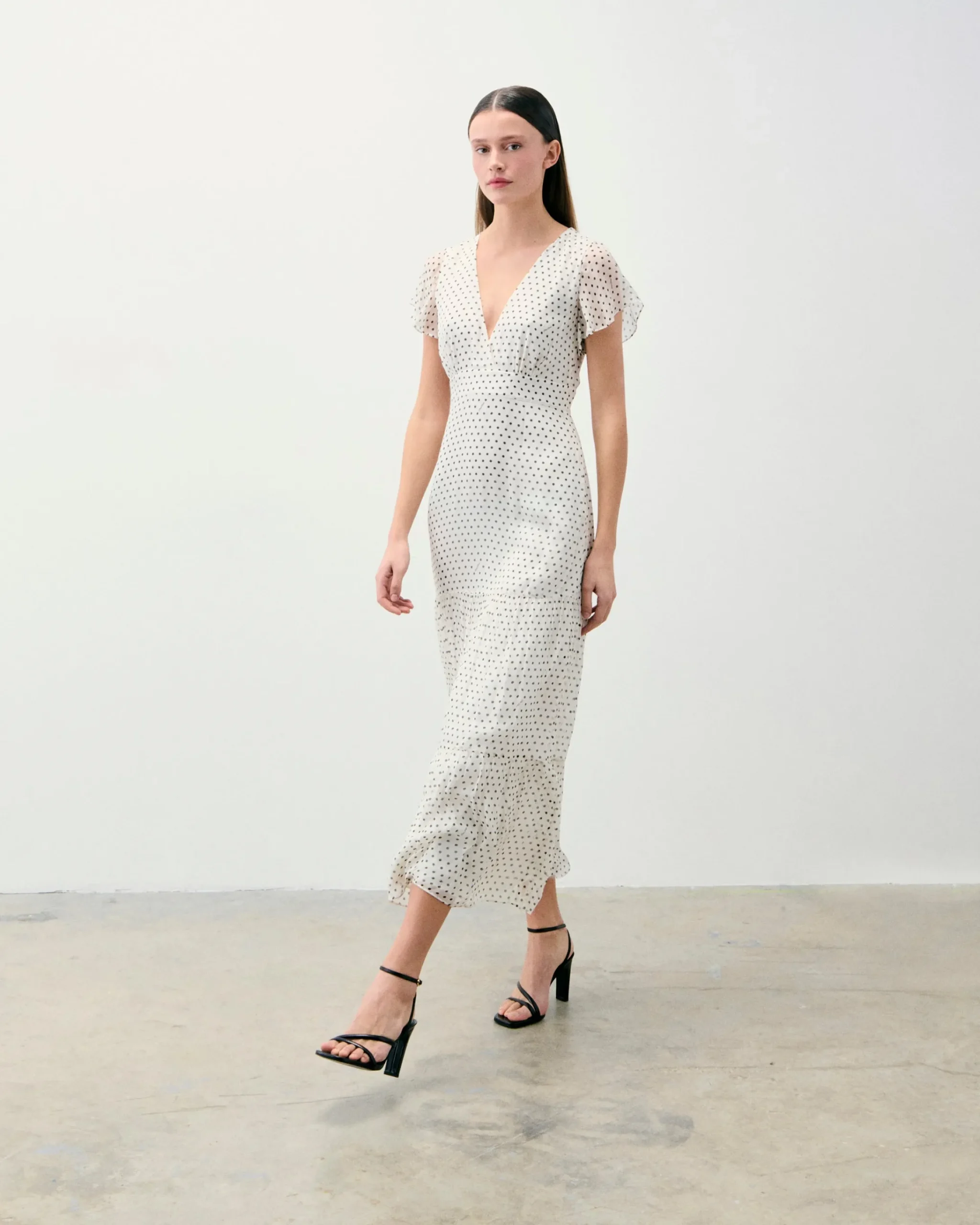 Vestito Lungo Maniche corte Julia