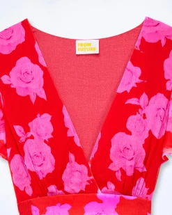 Vestito Lungo Maniche corte Julia