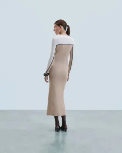 Vestito Lungo Maniche lunghe