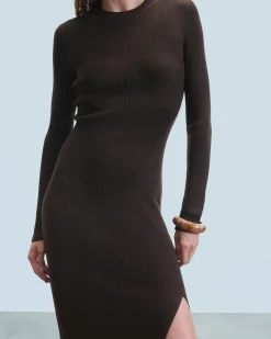 Vestito Lungo Maniche lunghe