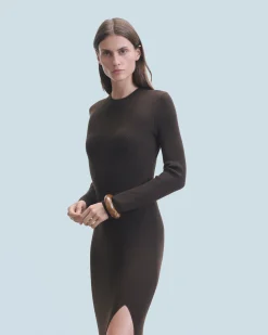 Vestito Lungo Maniche lunghe