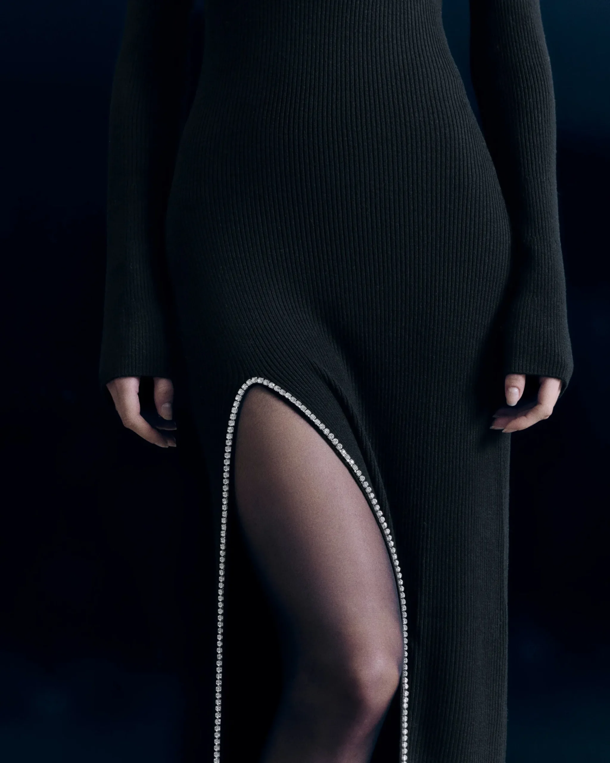 Vestito Lungo Maniche lunghe