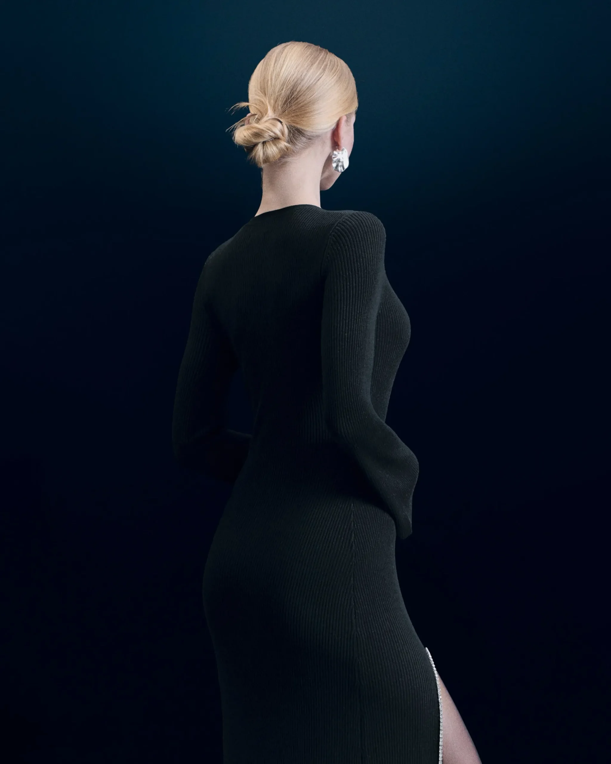 Vestito Lungo Maniche lunghe