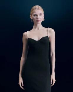 Vestito Lungo Spallina