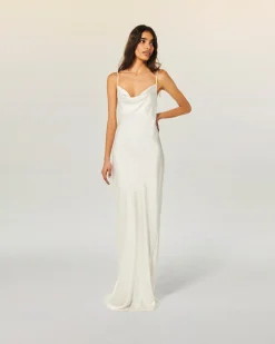 Vestito Lungo Spallina Amalia