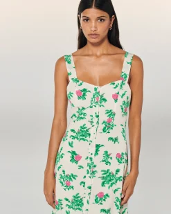 Vestito Lungo Spallina Leatitia