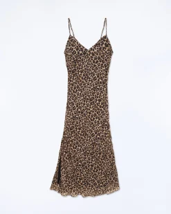 Vestito Lungo Spallina Mussolina